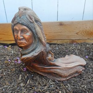 Native American carving